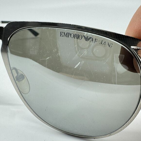 EMPORIO ARMANI EA 3803/s 010SS 55-19-140‎ Eyeglasses Frames Silver H11748 main image 9